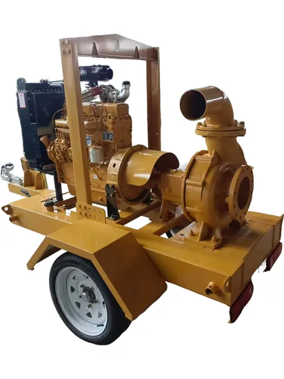 High-Efficiency Portable Water Pump for Agriculture and Irrigation